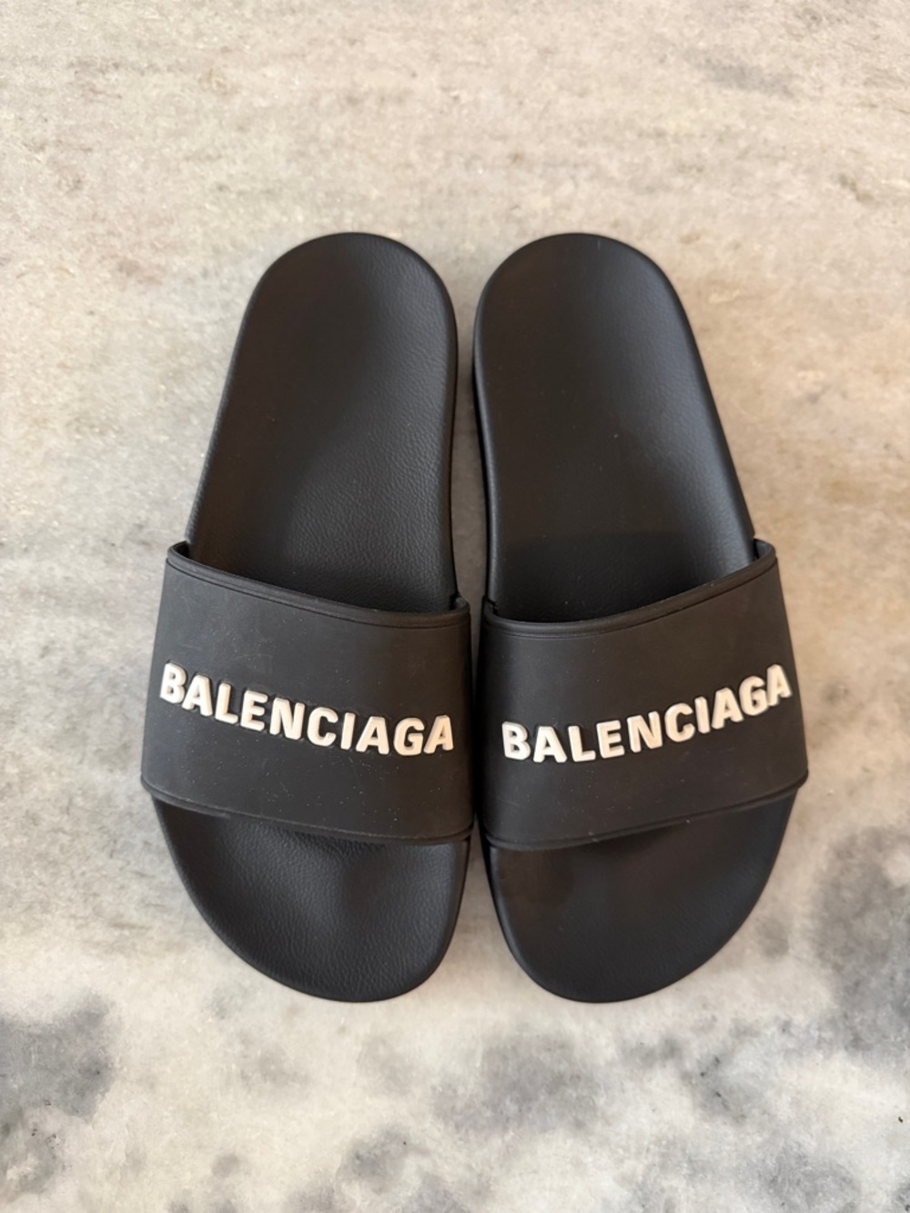 Balenciaga Woman’s Logo Sport Slide